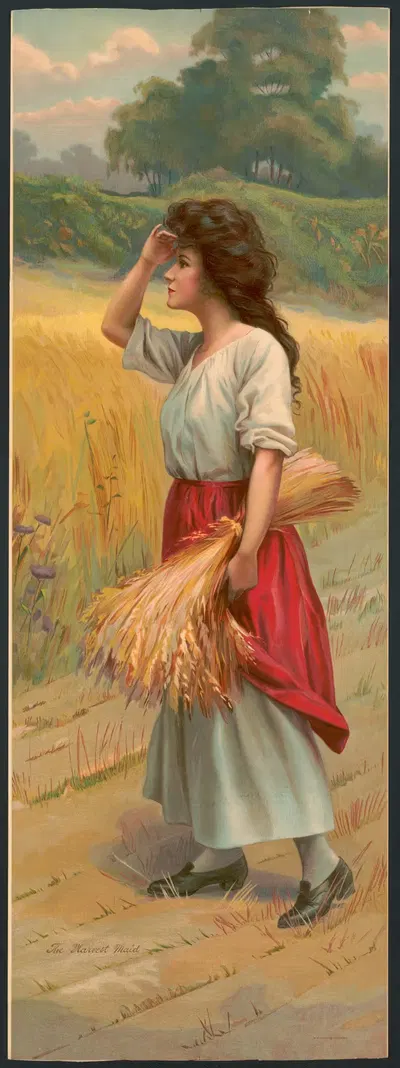 Уборщица by Мик Компани, 1908 — digital art print download