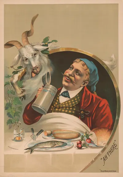 Ах, там by Уилсон, Вагнер и Ко., 1887 — digital art print download