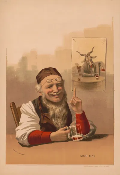 Noch eins by Wilson, Wagner & Co., 1887 — digital art print download