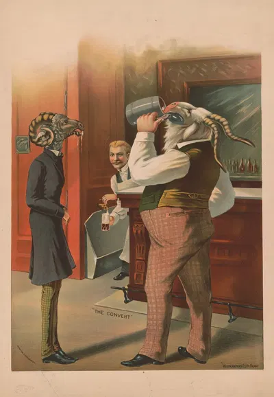 The convert by Wilson, Wagner & Co., 1887 — digital art print download