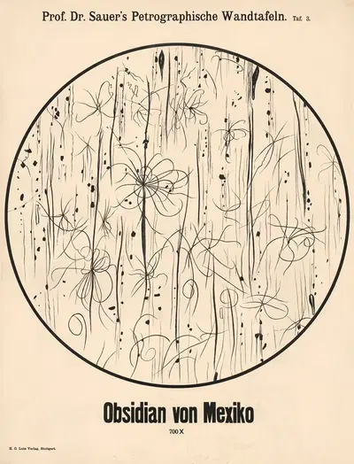 Обсидиан из Мексики by Адольф Заур, 1907 — digital art print download