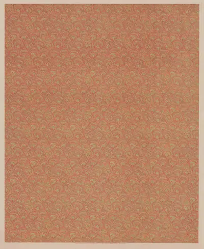 Гребень павлина, № 2292, [оранжевый, красный, зеленый] by Чарльз Уильямс и Ко, 1918 — digital art print download