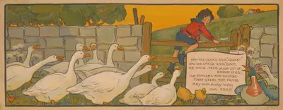 И утки сказали: «кря! by Флоренс Харрисон, 1911 — digital art print download