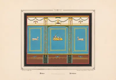 Помпеи by Джакомо Ленги, 1840-1870 — digital art print download