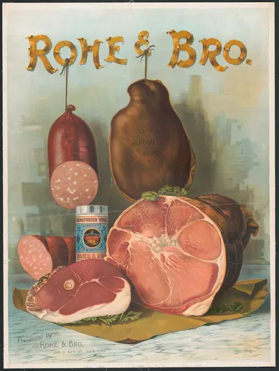 Рохе и Бро by Дж. Оттманн Лит. Ко., 1900 — digital art print download