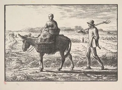 Утро by Жак-Адриен Лавьель, 1830-1875 — digital art print download