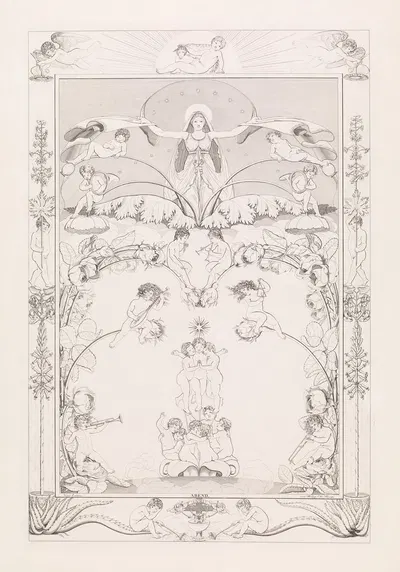 Вечер by Иоганн Адольф Дарнстед, 1807 — digital art print download