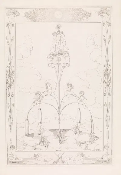 Утро by Иоганн Адольф Дарнстед, 1807 — digital art print download