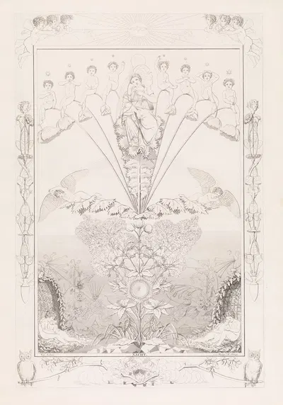 Ночь by Иоганн Адольф Дарнстед, 1807 — digital art print download