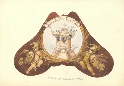 Тысяча щитов покрывает = Mille tegit clypeis by Юлиуш Макаравич, 1912 — digital art print download