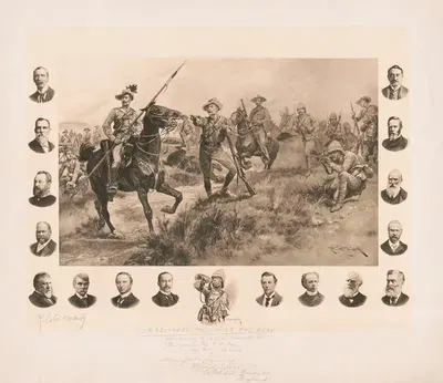 Наши братья из-за моря by Ричард Кейтон Вудвилл, 1900 — digital art print download