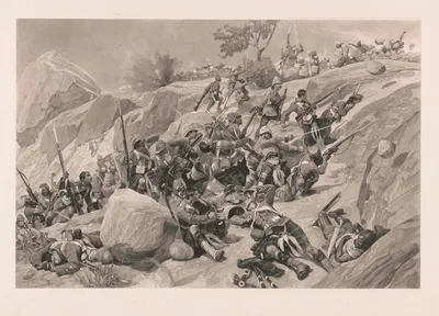 Штурм Дакара by Ричард Кейтон Вудвилл, 1899 — digital art print download