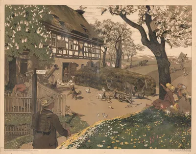 Spring by Walther Georgi, 1907 — digital art print download