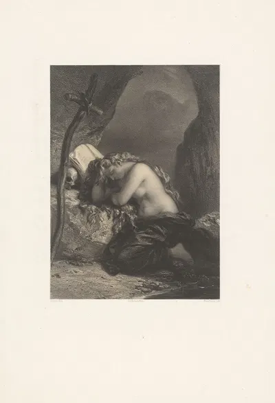Мадлен by Адольф Муйлерон, 1848-1862 — digital art print download
