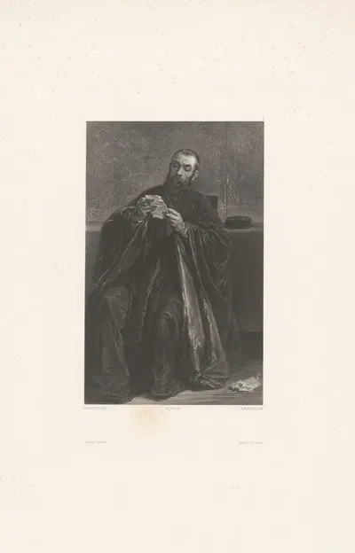 Венецианский сенатор by Адольф Муйлерон, 1848-1862 — digital art print download