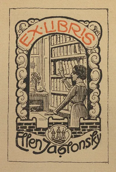 Эллен Яблонски by Аксель Андреасен, 1916 — digital art print download