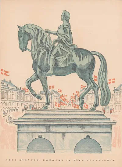 Фредерик V by Аксель Нигард, 1940 — digital art print download