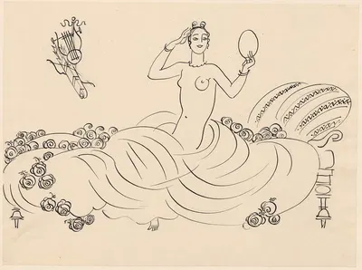 Ovid's Love Poems by Axel Nygaard, 1932 — digital art print download