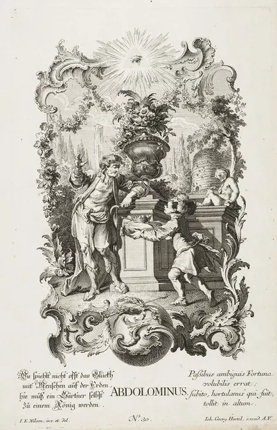 Абдоломиниус by Бальтазар Сигмунд Зетлецкий, 1740-1768 — digital art print download