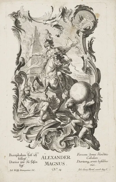 Alexander Magnus by Бальтазар Сигмунд Зетлецкий, 1740-1768 — digital art print download