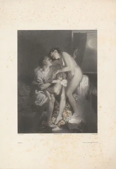 Galathée by Célestin François Nanteuil, 1848-1862 — digital art print download