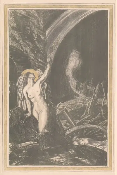 Возрождение искусств by Чарльз Хаслвуд Шеннон, 1917 — digital art print download