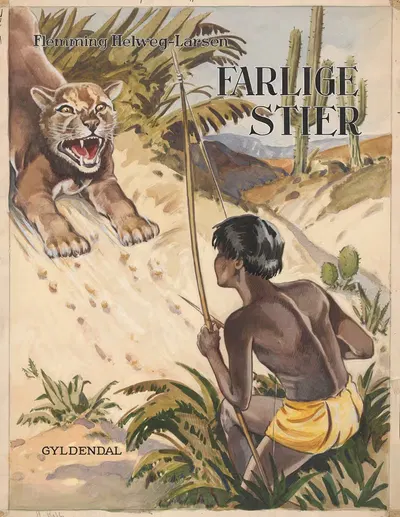 Farlige Stier by Christian Emil Rosenstand, 1879-1932 — digital art print download