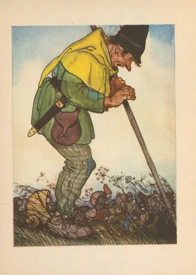 Fingerhütchen und andere Elfengeschichten Pl.06 by Conrad Ferdinand Meyer, 1943 — digital art print download