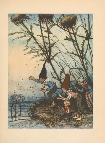 Fingerhütchen und andere Elfengeschichten Pl.07 by Conrad Ferdinand Meyer, 1943 — digital art print download