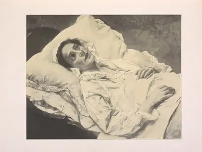 Больная by Эдуард фон Гебхардт, 1912 — digital art print download