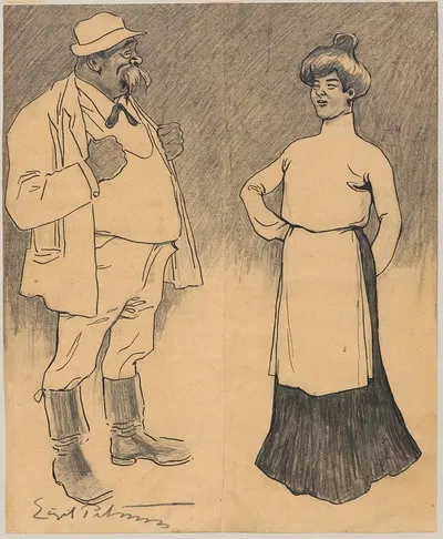 Гость Кростюга by Эйгил Петерсен, 1895-1917 — digital art print download