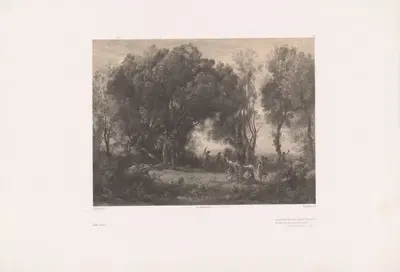 Утро by Франсуа-Луи Франсэ, 1850-1851 — digital art print download