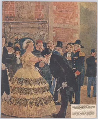 Фредерик VII by Ханс Николай Хансен — digital art print download