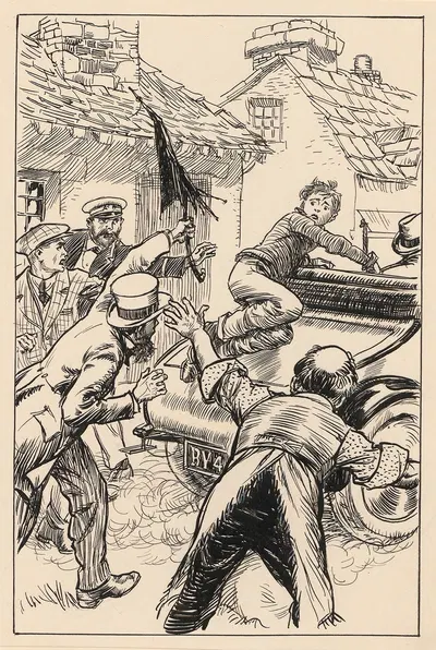 Побег by Гарольд Роберт Миллар, 1885-1942 — digital art print download