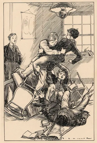 Бой by Гарольд Роберт Миллар, 1885-1942 — digital art print download