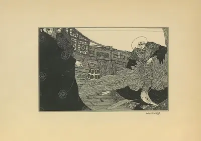 Иллюстрация Гарри Кларка by Гарри Кларк, 1914 — digital art print download