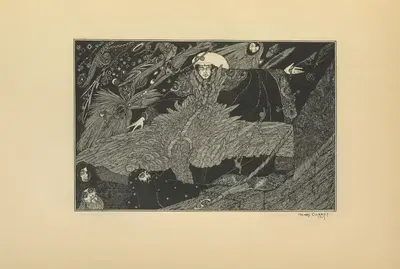 Иллюстрация Гарри Кларка by Гарри Кларк, 1914 — digital art print download