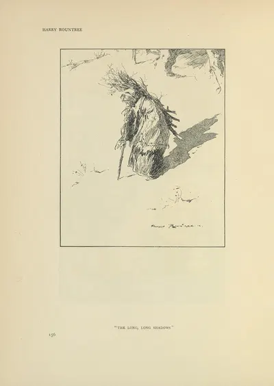 Длинные, длинные тени by Гарри Рунтри, 1914 — digital art print download