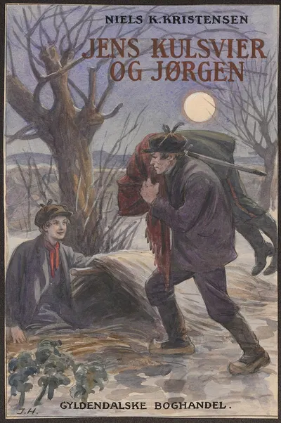 Йенс Кульсвьер и Йорген by Ингеборг Хильдаль, 1915 — digital art print download