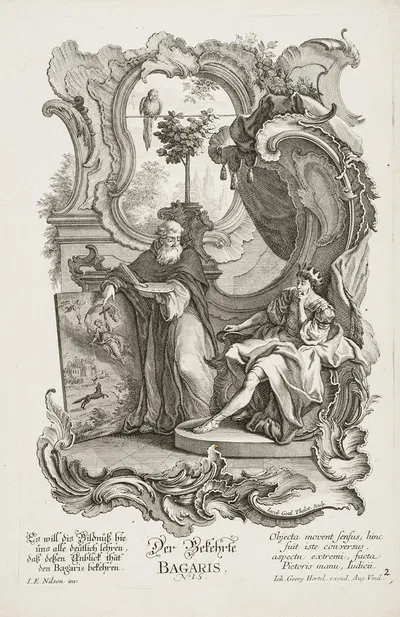 Bagaris by Jakob Gottlieb Thelott, 1730-1768 — digital art print download
