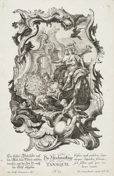 Tanaquil by Jakob Gottlieb Thelott, 1730-1768 — digital art print download