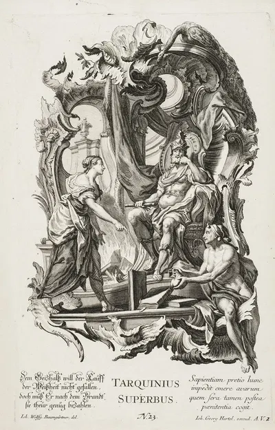 Tarquinius by Jakob Gottlieb Thelott, 1730-1768 — digital art print download
