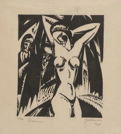 Сюзанна by Ян-Франс Кантре, 1921 — digital art print download