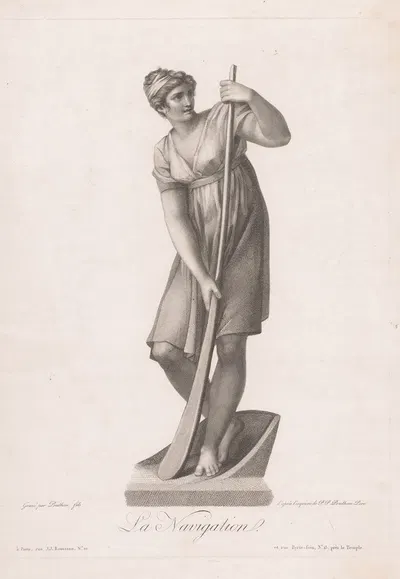 Навигация by Жан Прудон, 1810-1823 — digital art print download