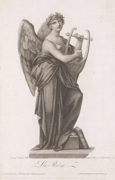 Поэзия by Жан Прудон, 1810-1823 — digital art print download