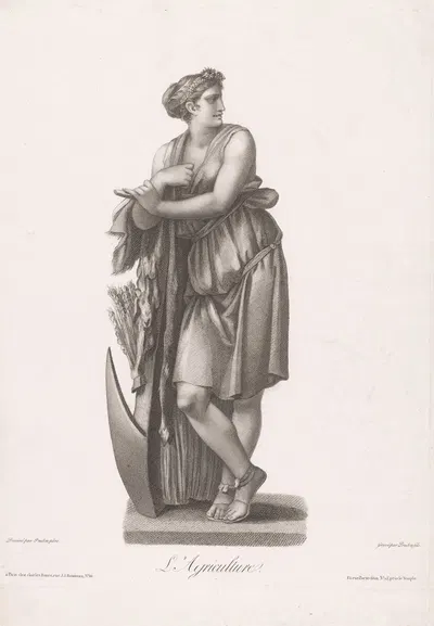 Сельское хозяйство by Жан Прудон, 1810-1823 — digital art print download
