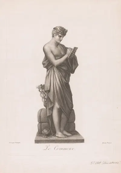 Торговля by Жан Прудон, 1810-1823 — digital art print download