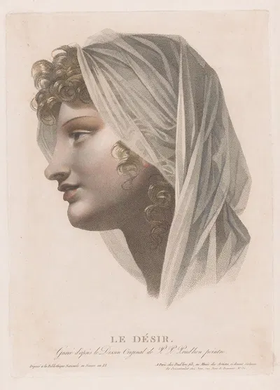 Желание by Жан Прудон, 1802-1803 — digital art print download