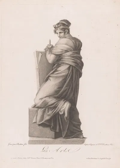 Искусства by Жан Прудон, 1810-1823 — digital art print download