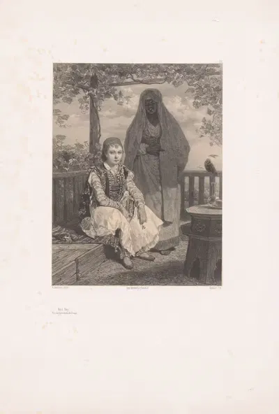 Халил-бей, сын каймака Синопа by Жюль Дидье, 1855 — digital art print download